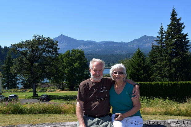 My parents at Cascade Lakes, part of the Columbia River