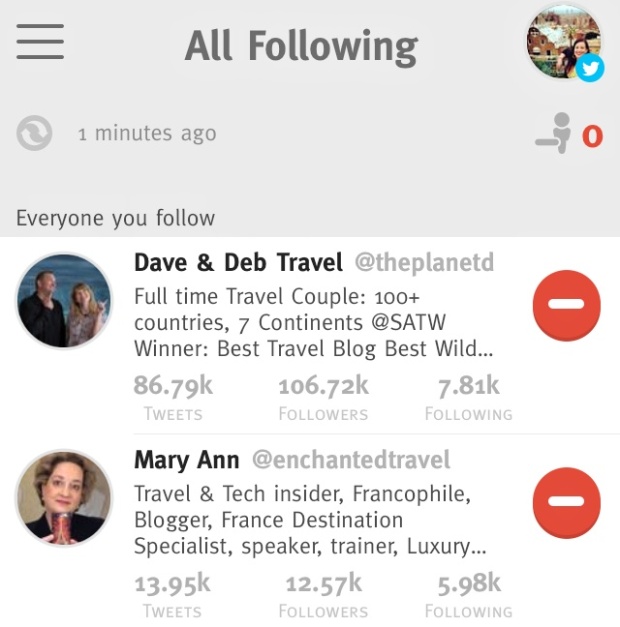 Keep track of who you follow, and who follows you back, easily with apps like crowdfire